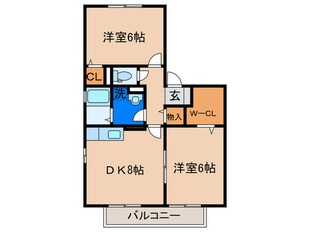 パインテ－ルの物件間取画像